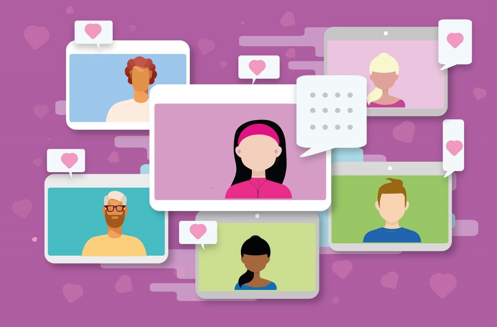 Social media managing